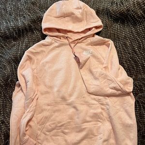 Womens Peach Nike Hoodie
